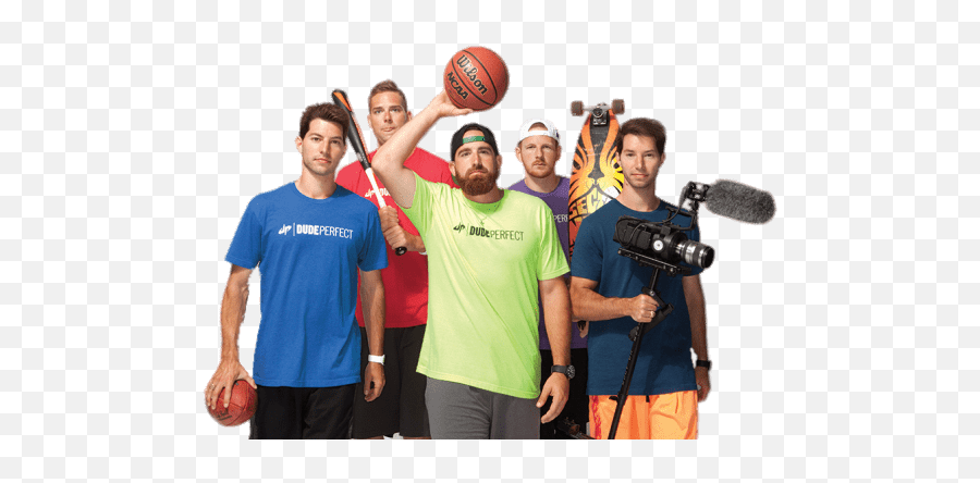 Download Perfect Sport Entertainment Dude Youtube Youtuber - Dude Perfect Png,Youtuber Png