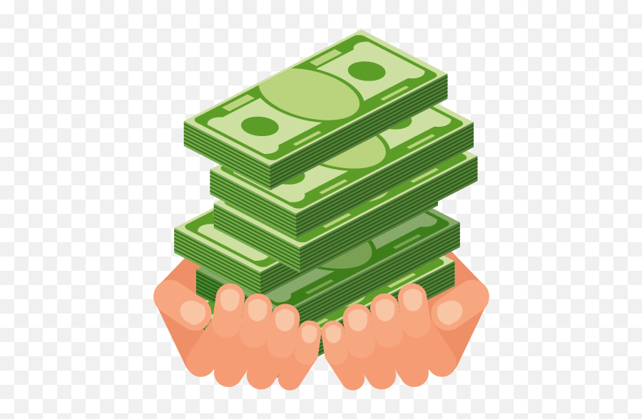 Image - Cartoon Stack Of Money Clipart Full Size Clipart Green Money In Black Background Png,Money Stacks Png