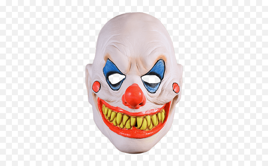 Don Post Demented Clown Mask - Don Post Demented Clown Mask Png,Clown Hair Png
