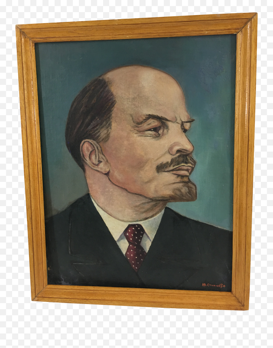 French Portrait Of Lenin - Picture Frame Png,Lenin Png