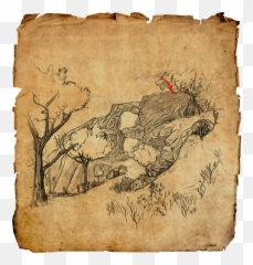 Onlinenorthern Elsweyr Treasure Map Iii - The Unofficial Motif Png,Treasure Map Png