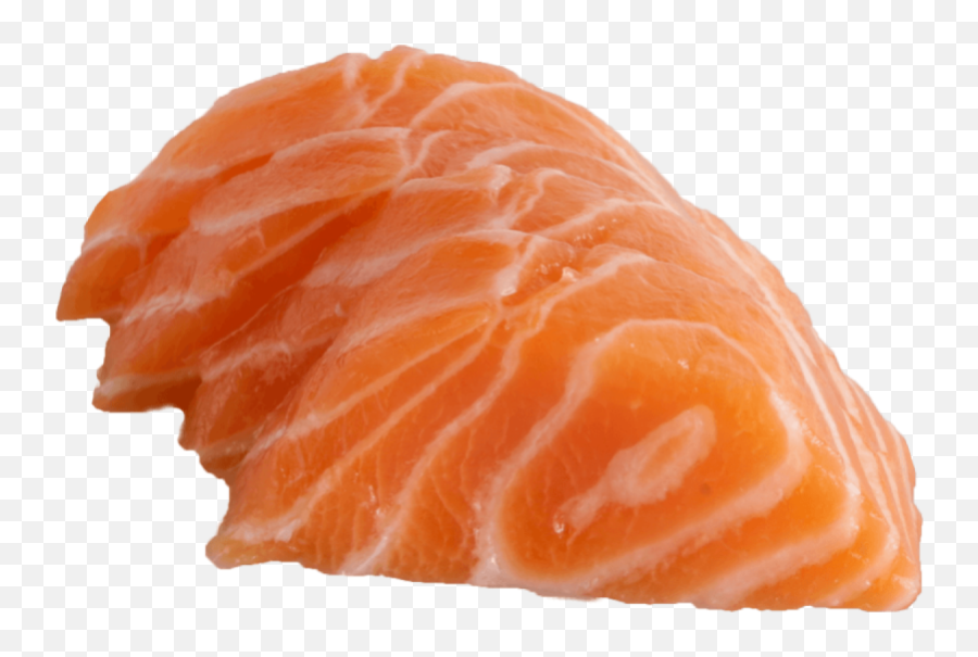 Sashimi Salmon - Fish Slice Full Size Png Download Seekpng Sashimi Saumon 4 Piece,Salmon Png