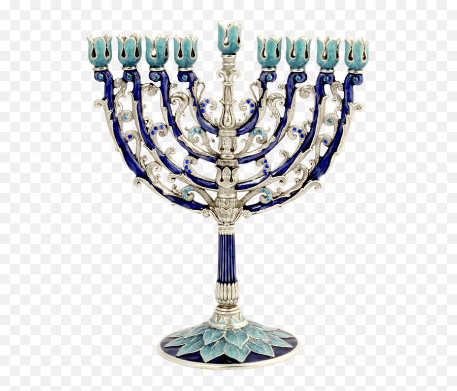 Download False Complete Hanukkah Menorah Png Image With No - Beautiful Menorah,Hanukkah Png