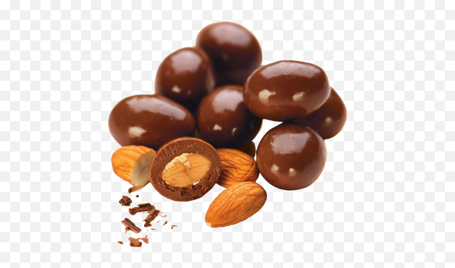 Milk Chocolate Almonds 200g - Almonds Dipped In Chocolate Png,Almond Transparent