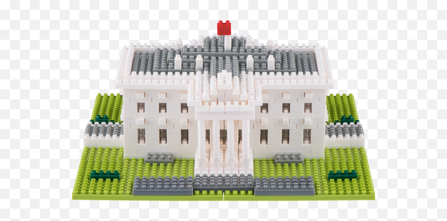 White House Nanoblocks - House Png,The White House Png