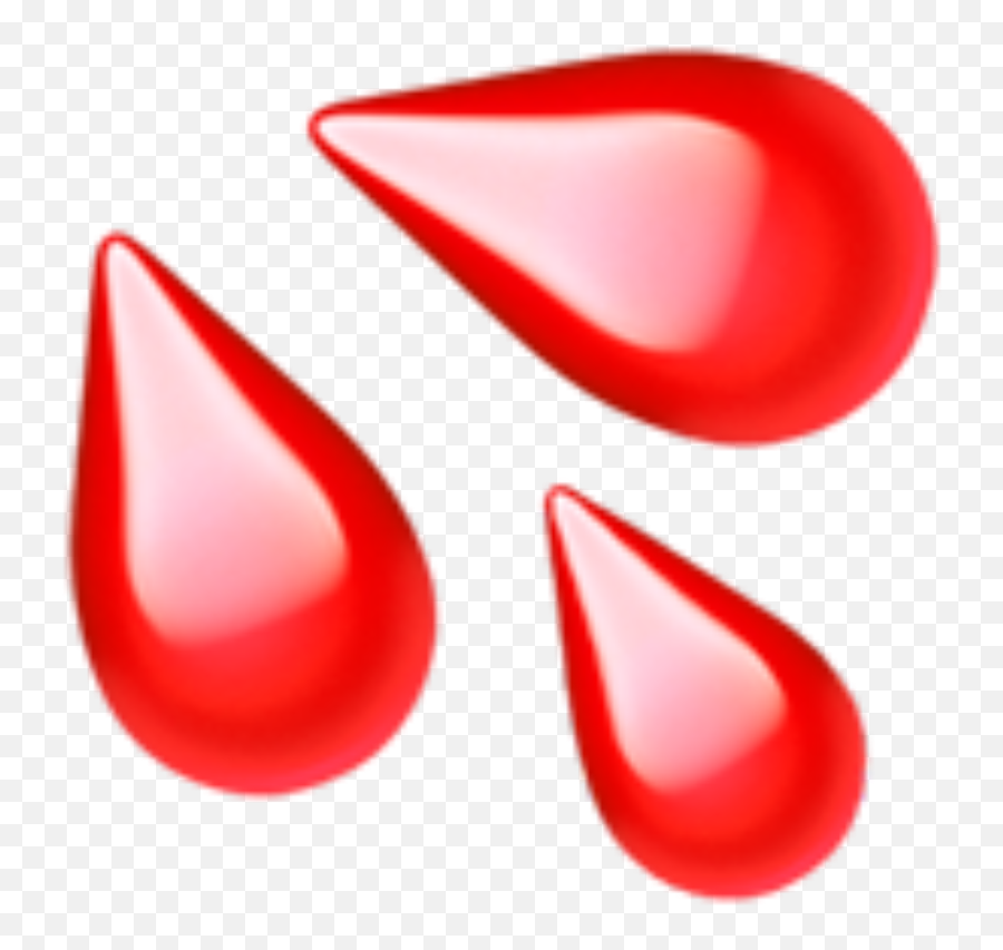 Water Drop Emoji Png Images Collection Blood Drip Transparent