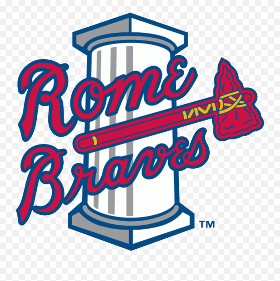 Rome Braves Logo And Symbol Meaning - Rome Braves Logo Png,Atlanta Braves Logo Png