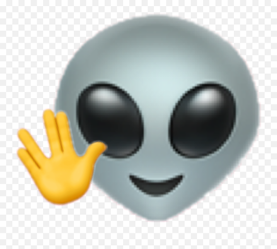 Wow A Lot Of People Used This Lol Alien Creepy Emoji - Smiley Png,Wow Emoji Png