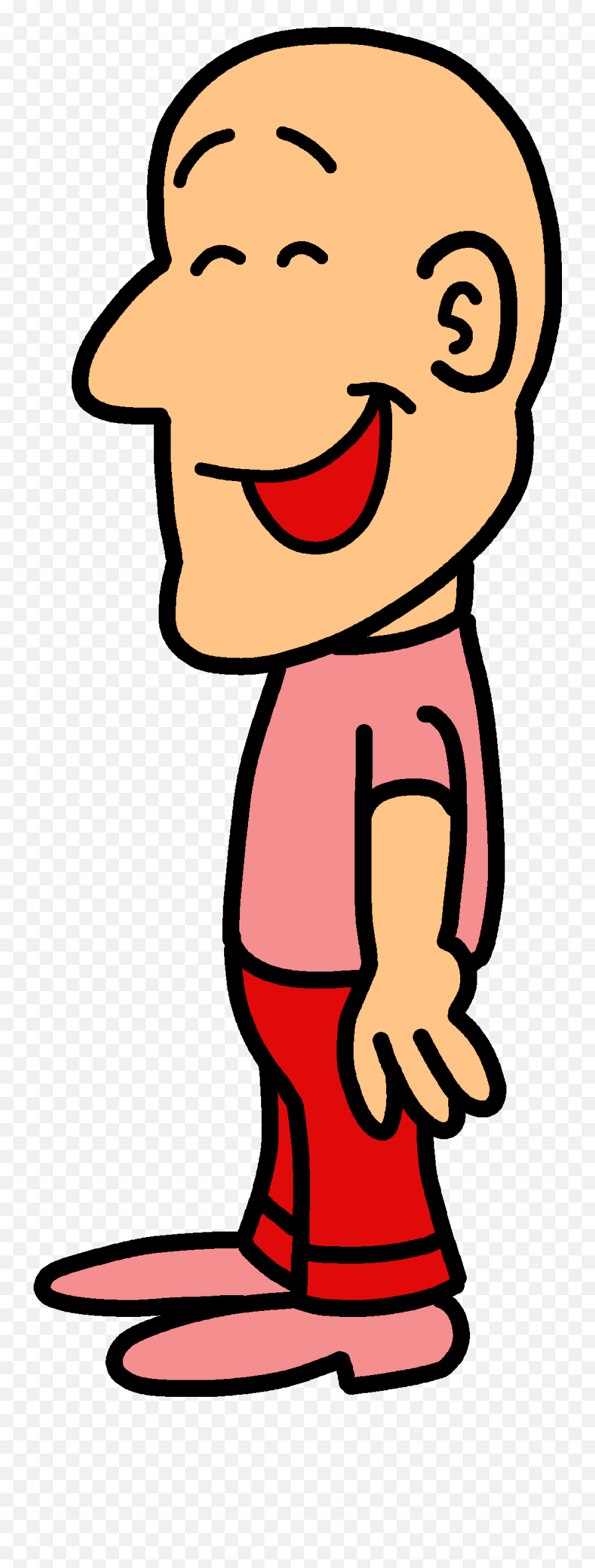 A Cartoon Of Man - Happy Png,Cartoon Nose Png
