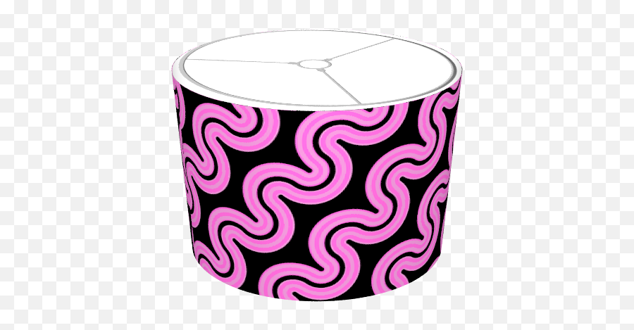 Download Pink Wavy Lines - Lampshade Png Image With No Bangle,Wavy Lines Png