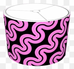 Download Pink Wavy Lines - Lampshade PNG Image with No Bangle