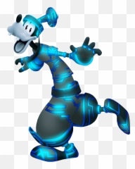 Kingdom Hearts Tron Goofy Png Image - Kingdom Hearts 2 Space Paranoids,Tron Png