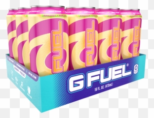 12 Cans G Fuel Rainbow Sherbet Sugar Free Energy Drink 16 Fl Oz - Crash Bandicoot png