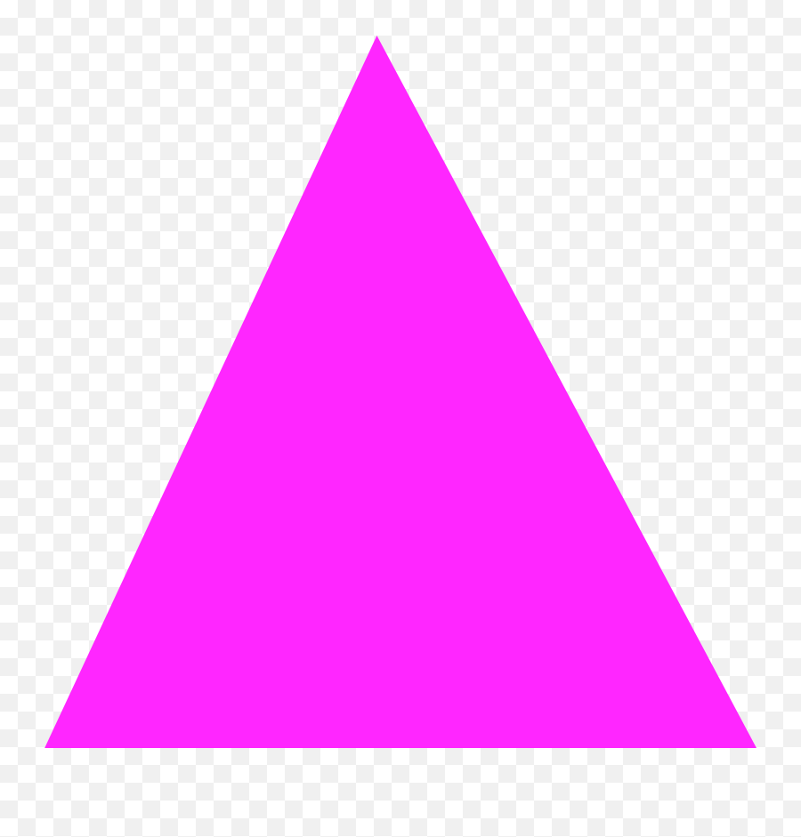 Triangle Png Images Free Download - Violet Triangle,Neon Triangle Png