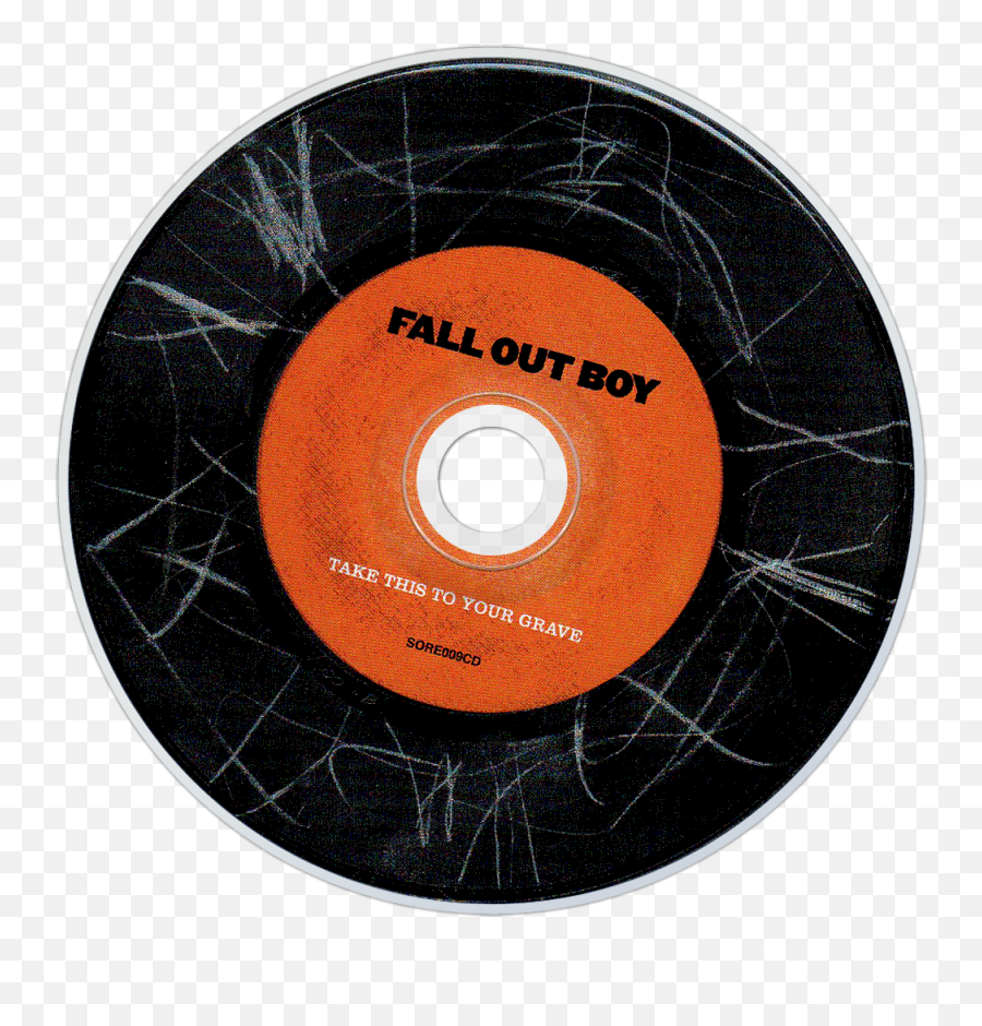 Fall Out Boy Take This To Your Grave Cd - Optical Disc Png,Fall Out Boy Transparent