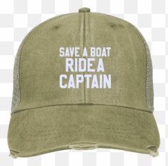 Boat Ride A Captain Hat - Boat Captain Baseball Hat Png,Captain Hat Png