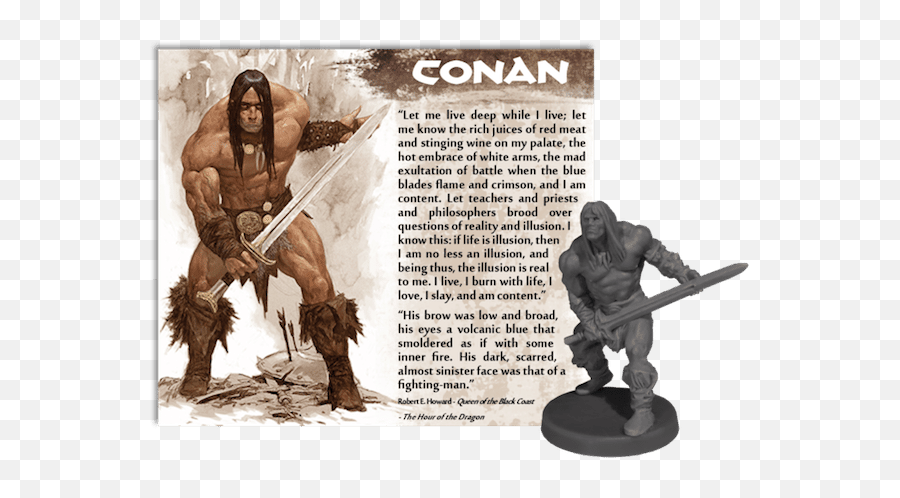 Conan The Barbarian Board Game Surfaces - Conan The Barbarian Miniature Game Png,Conan The Barbarian Logo