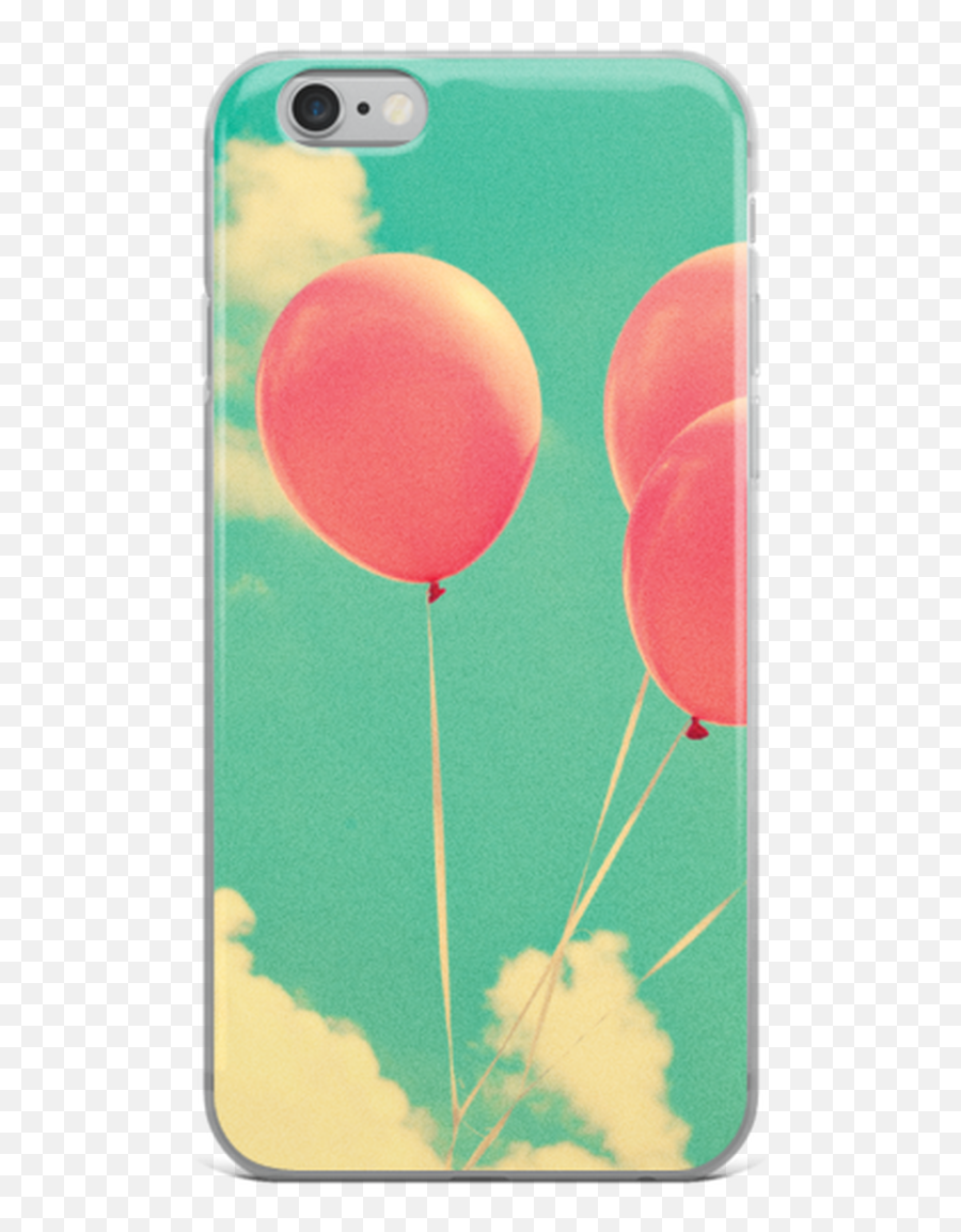 Red Balloons Iphone Case - Smartphone Png,Red Balloon Transparent