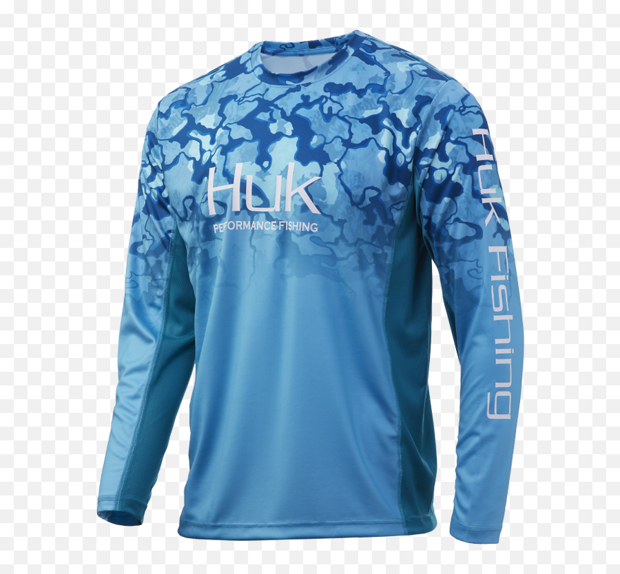 Huk Icon Camo Fade North Drop 3x - Large Fishing Shirt Png,Samsung Icon X Review