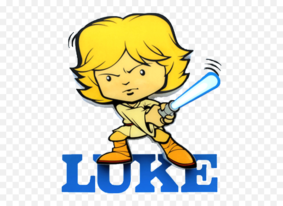 Star Wars Luke Clipart - Star Wars Mini Png Download Star Wars Mini Png,Luke Skywalker Icon