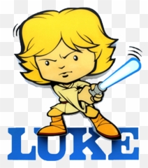 Star Wars Luke Clipart - Mini Png Download