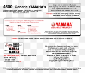 Generic Yamaha Sets - Yamaha Semakin Di Depan Png,100 Pics Logos 81