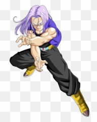 Future Trunks Long Hair - png