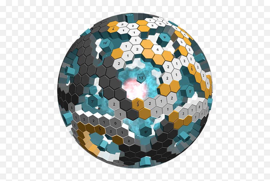Hex Puzzler - Sphere Png,Weave Png