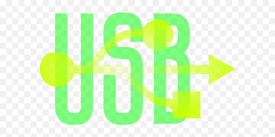 Green Yellow Usb Icon - Language Png,What Does The Usb Icon Look Like