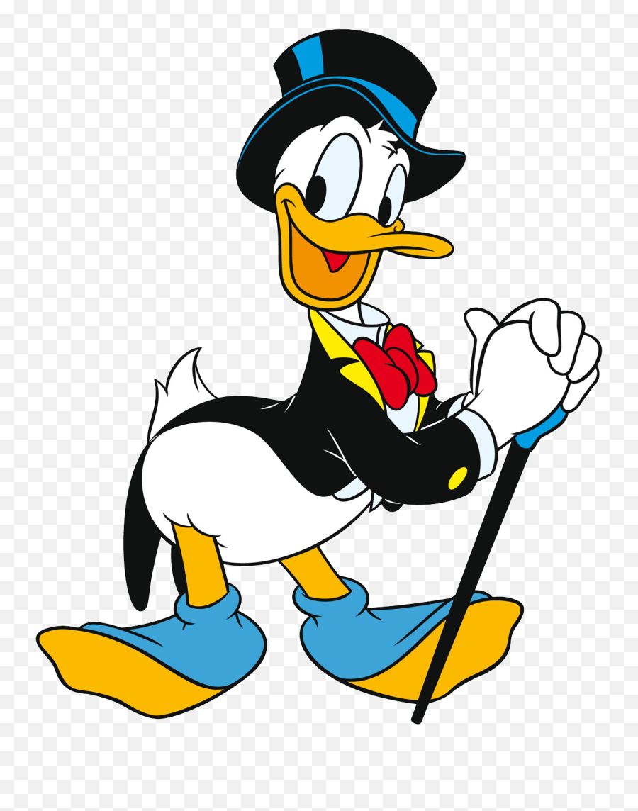 Donald Duck Png Image - Mickey Mouse And Donald Duck Cartoons,Duck Clipart Png