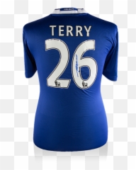 John Terry Signed Chelsea Fc Shirt - png
