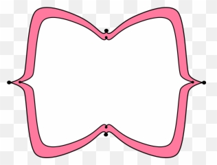 Pink Bracket Frame Clipart 5 By Thomas - Art png