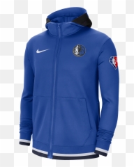 Dallas Mavericks Nike - 22 Therma Flex Royal Jacket Nike Milwaukee Bucks Png,Icon Mesh Jacket