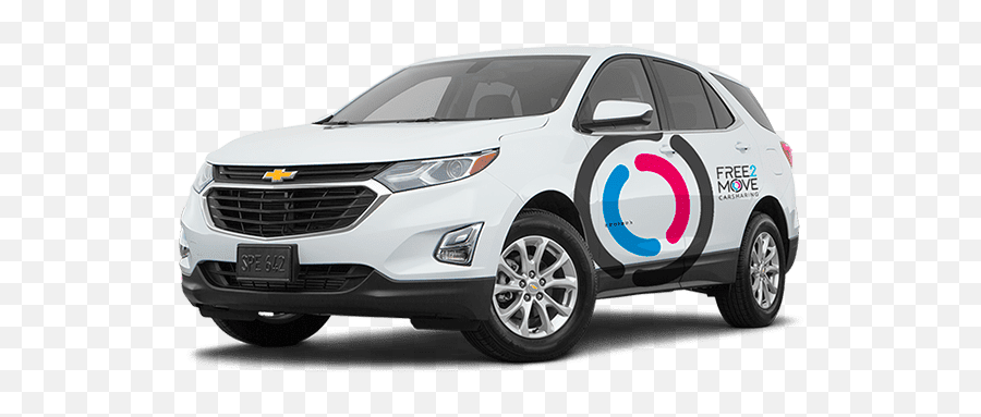 Carsharing In Washington Dc - Free2move Chevrolet Equinox 2017 Png,Car Sharing Icon