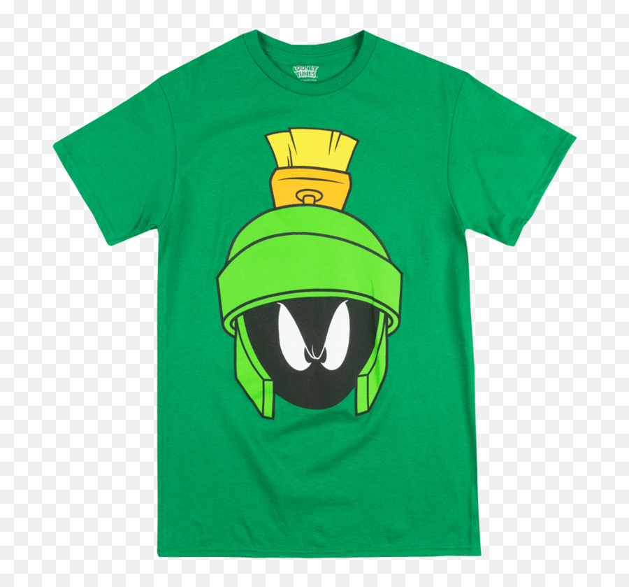 Martian Face T - Marvin The Martian Png,Marvin The Martian Png