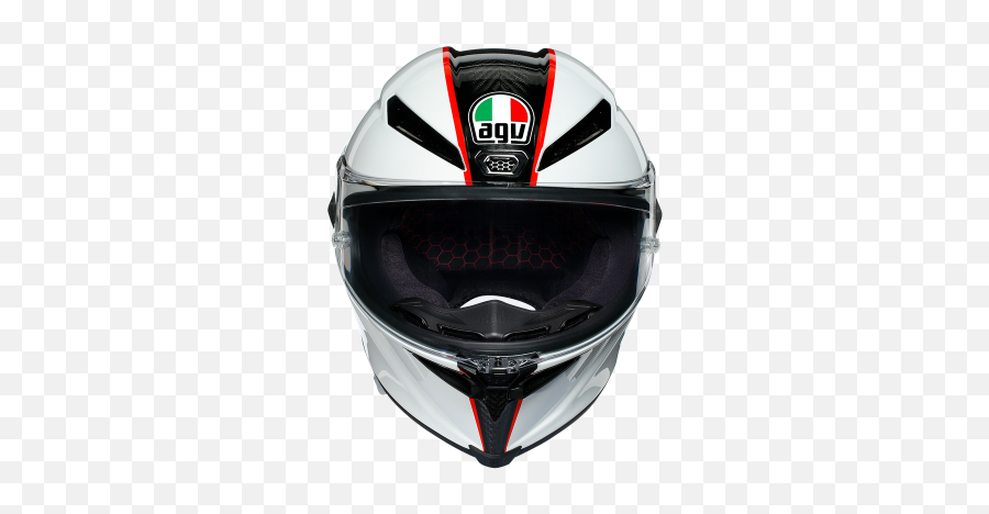 Agv Pista Gp Rr Ece Dot Multi Scuderia Carbon White Red Helmet - Agv Pista Gp Rr Scuderia Carbon Helm Png,Icon Carbon Rr