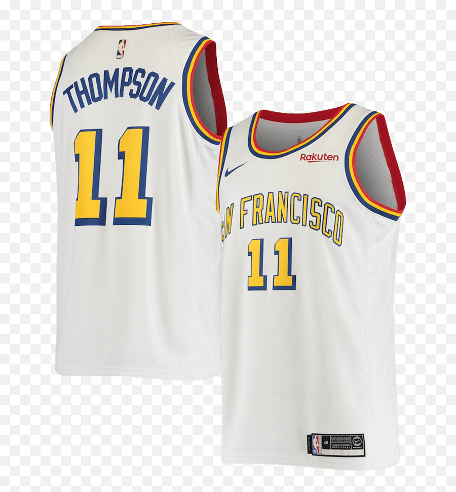 Golden State Warriors Klay Thompson 11 Nike White 201920 Png Tompson Icon