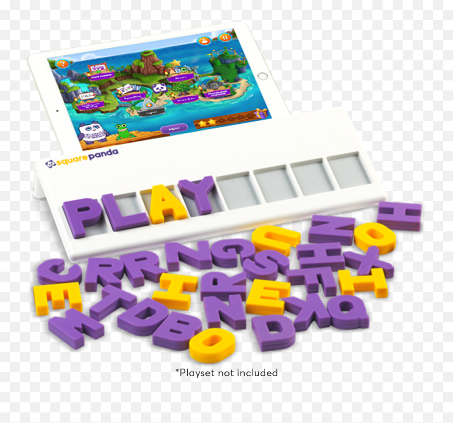 Multisensory Reading Games For Kids Square Panda - Square Panda Playset Png,Panda Pop Icon
