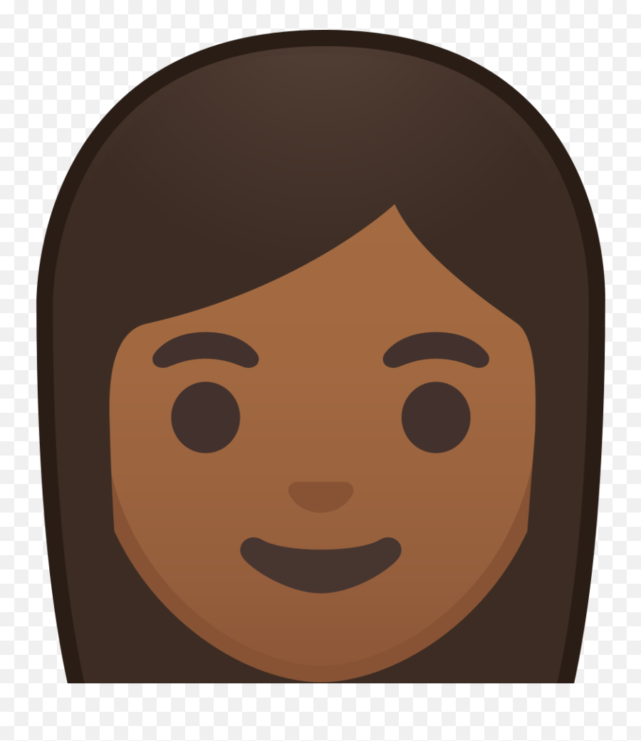 Woman Medium Dark Skin Tone Icon Noto Emoji People Faces - Healthcare Workers Cartoons Clipart Png,Woman Face Icon