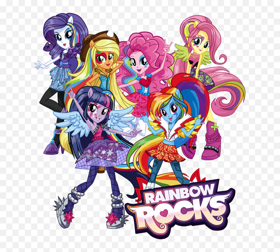 Hasbro Talks Season Five And Rainbow Rocks Bronycom T - My Little Pony Equestria Girls Rainbow Rocks Png,Cartoon Rock Png