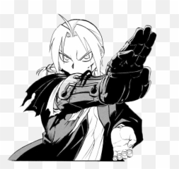 Edward Elric Manga Render Png Fullmetal Alchemist