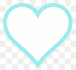 Blue Heart Frame Png Image