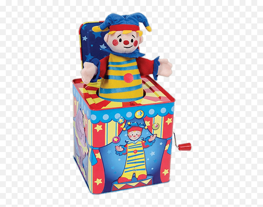 Circus Clown Jack In The Box Transparent Png - Stickpng Jack In The Box Toys,Jack Jack Png