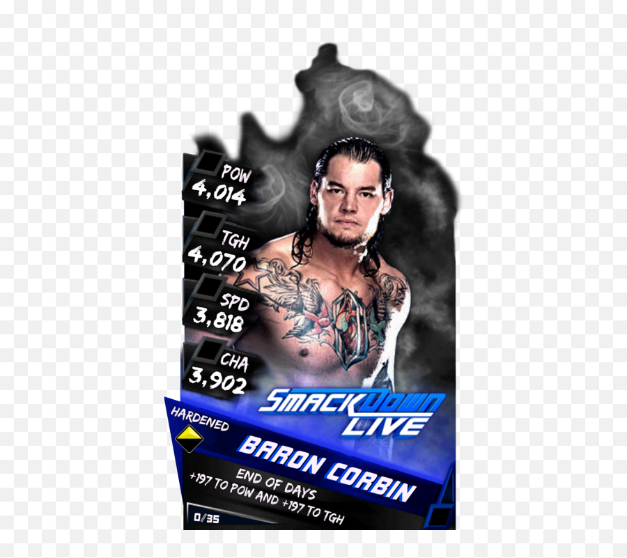 Baron Corbin - Randy Orton Wwe Supercard Png,Baron Corbin Png