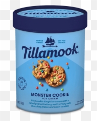 Monster Cookie Ice Cream - Tillamook Tillamook Ice Cream Flavors Png,Cookie Monster Png
