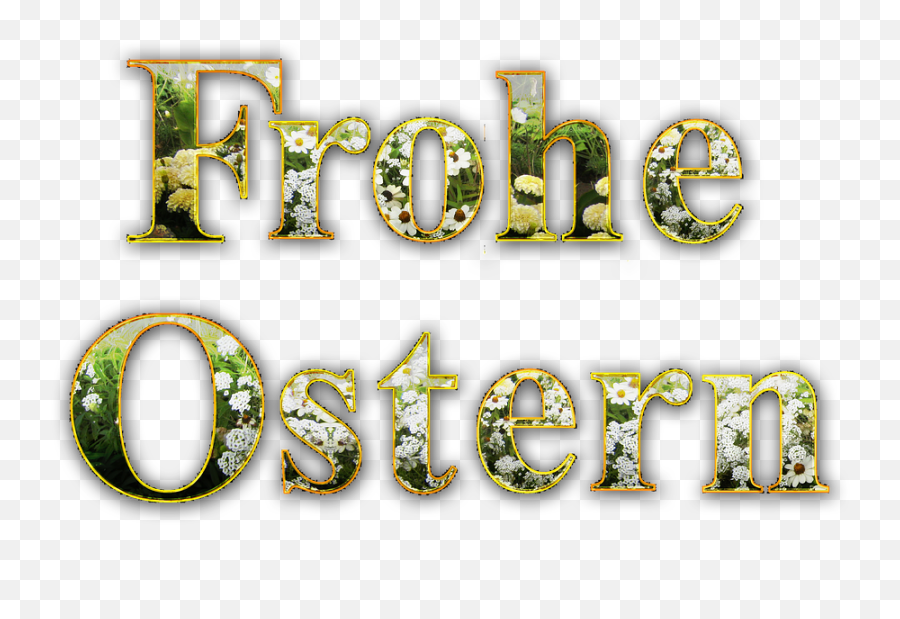 Happy Easter Background - Frohe Ostern With No Background Png,Easter Background Png