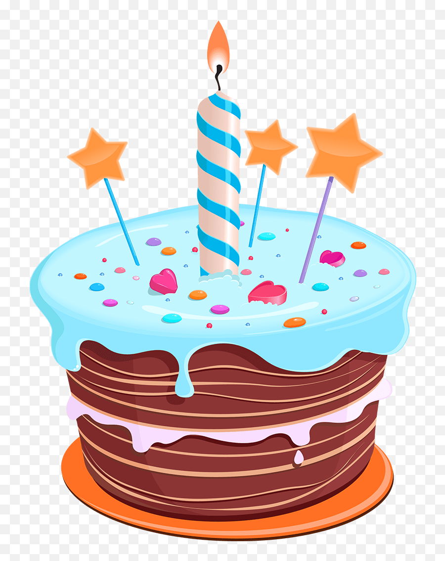 First Birthday Cake Png Clipart - Full Size Clipart 781616 Birthday Cake Clipart Png,Birthday Candles Png