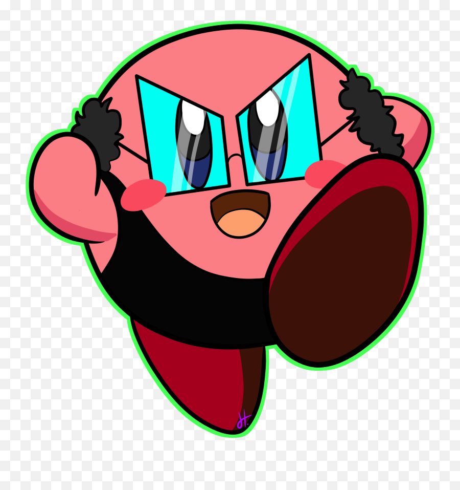 Trash Kirby By Hasteez - Gaming On Newgrounds Clip Art Png,Kirby Png