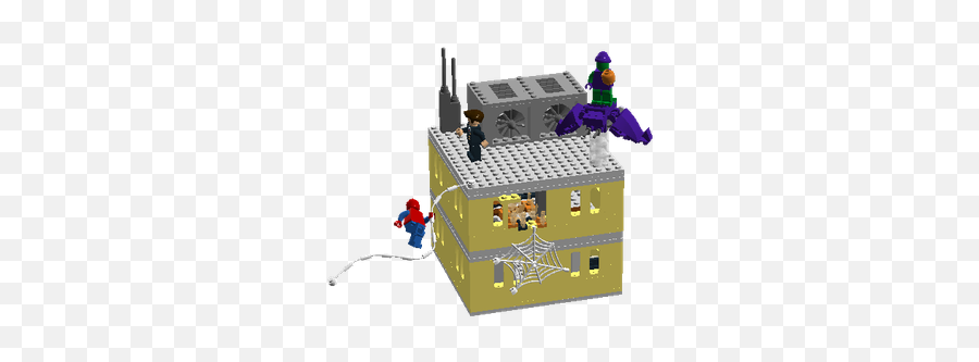 Lego Ideas - Marvel Collection Spiderman Vs Green Goblin Playset Png,Green Goblin Png
