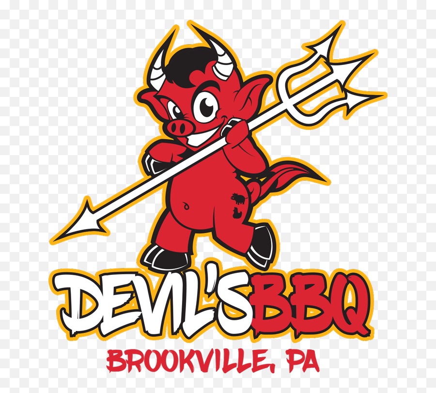 Devilu0027s Bbq - Cartoon Png,Devil Logo